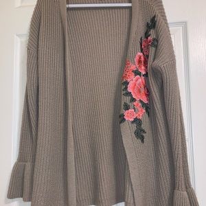 Floral cardigan